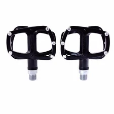 Wellgo R146R 9/16" Alu Cliples Road Bike Bicycle PedalSealed Bearing Pedal Black