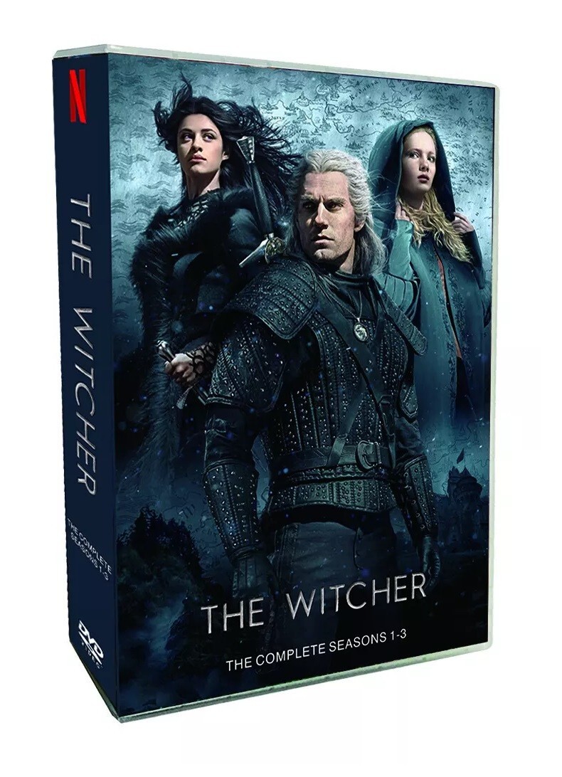 The Witcher ウィッチャー シーズン1+2+3 Blu-ray The Witcher - The Complete Series, Season 1-3 (Blu-Ray, 9