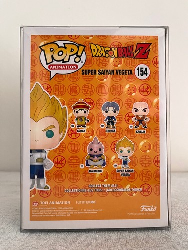 Funko Pop fig DragonBall Z154 -Super Saiyan Vegeta Red Chrome / 2019 summer conv - Imagen 3 de 6