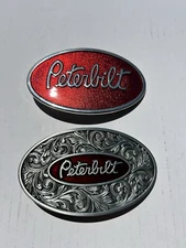  Peterbilt  Belt Buckles both different design buckles set 