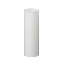 Lampenschirm Zylinder Ersatzglas 478045A Opalglas Glas Weiß Matt H. 140mm Ø 45mm