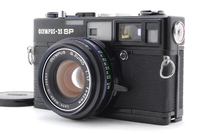 OLYMPUS-35 SP フィルムカメラ Meter Works [NEAR MINT] Olympus 35 SP Black Film Camera from JAPAN