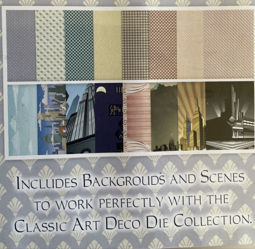 My Craft Studio Click Print Classic Art Deco Backgrounds & Scenes - Picture 2 of 5