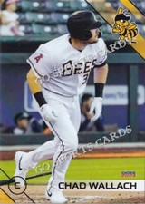 2024 Salt Lake Bees Chad Wallach RC Rookie Angels Minor League
