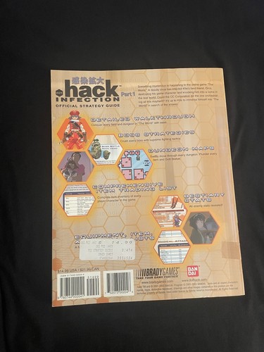 Factory Sealed Hack INFECTION (Sony PlayStation 2, 2003) With Official GuideBook - Picture 8 of 8