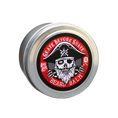 Grave Before Shave  Bay Rum Beard Amazing Balm Unruly Hairs Conditioning