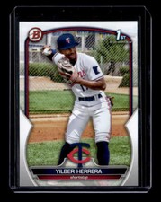 Yilber Herrera 2023 Bowman #BP-86 Minnesota Twins ROOKIE 1st QTY