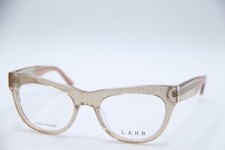 NEW L.A.M.B. LAMB LA067 GOLD B:40 AUTHENTIC DESIGNER FRAMES EYEGLASSES 51-19