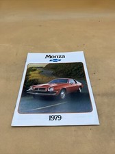 1979 Chevrolet Monza Dealer Showroom Sales Brochure Catalog Guide Booklet