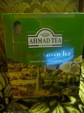 AHMAD TEA LONDON JASMIN GREEN TEA 100 BAGS 200G FAST SHIPPING!