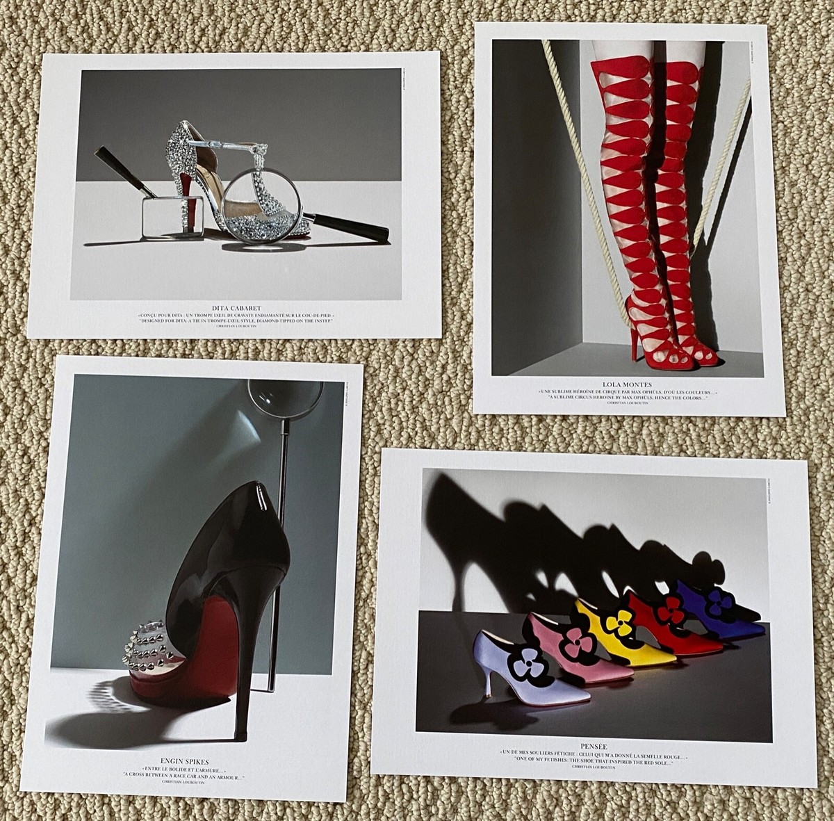 Christian Louboutin アートブック Christian Louboutin 20th Anniversary Photography Shoe Pump Photo