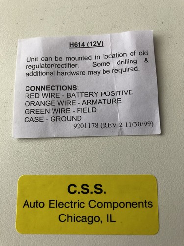 HARLEY DAVIDSON VOLTAGE REGULATOR REPLACES 74507-85, 74510-64, 74510-65 BLACK - Picture 2 of 2