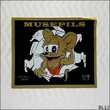 Musepils Beer Label (BL12)