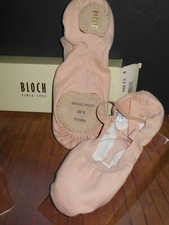 Bloch pink Splitsole Ballet Shoe S0621L Pink Patented Pro Elastic Canvas Ladies