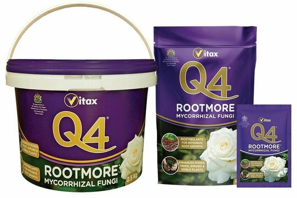 Vitax Q4 Rootmore Mycorrhizal Fungi Intensive Root Growth Rose Tree Shrubs