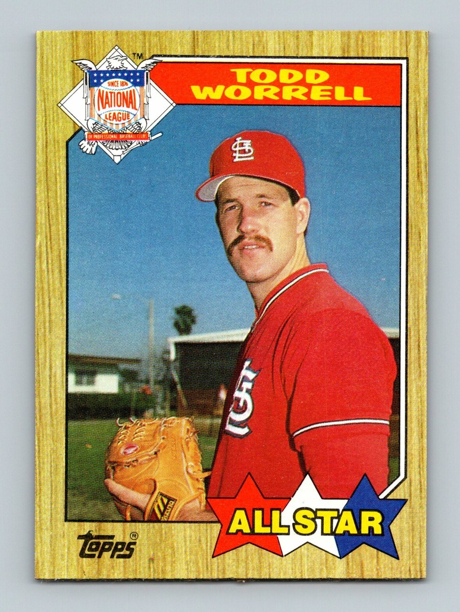 1987 Topps Baseball Card #605 Todd Worrell Cardinals | eBay