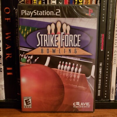 Strike Force Bowling (Sony PlayStation 2, 2004) Brand New Sealed