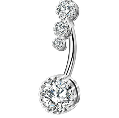 Aretes Del Ombligo Anillo Inoxidable Anillos De Vientre Piercing Joyas