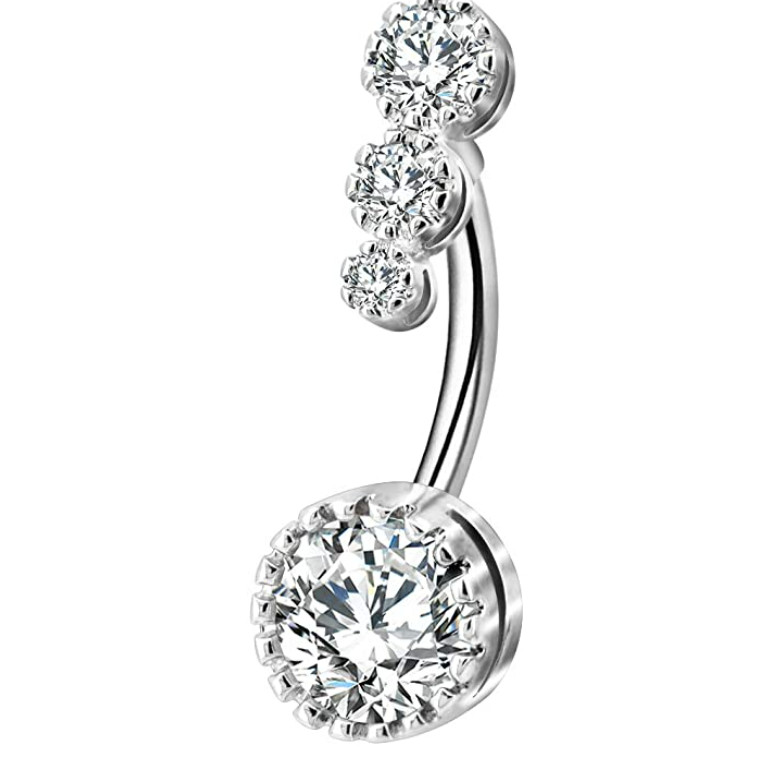 Piercing Joyas Aretes Del Ombligo Anillo Inoxidable Anillos De Vientre