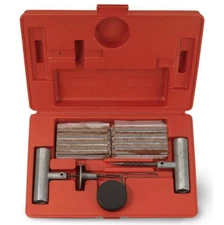 Car Tire Repair Tool Kit Heavy Duty Flat Tire Repair Kits Plug Patch Truck 57PCS