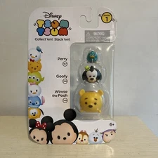 Disney Tsum Tsum Stackers - Series 1 - Perry (167), Goofy (108), Pooh (148)