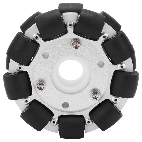 100mm Double Aluminum Omni Directional Wheel Loading 30KG For Platform ZK - Picture 8 of 22