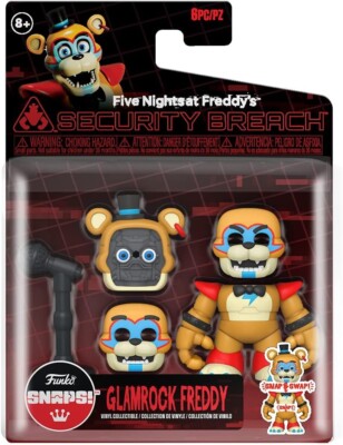 Funko Snaps!: Five Nights at Freddy's - Glamrock Freddy New Authentic Product