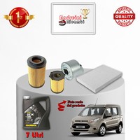 Kit Wartung Filter Und ÖL FüR Ford Tourneo Connect II 1.6 Tdci 70KW 96CV 2013