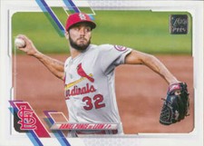 2021 Topps Update #US241 Daniel Ponce de Leon NM-MT Cardinals