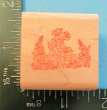 FLOWERS / GARDEN Rubber Stamp Summer Spring
