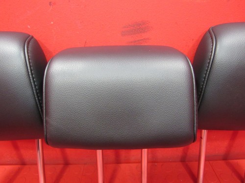 15-20 Ford Edge Rear 2nd Row Headrests Head Rests Set OEM Black Leather 0084 - Picture 3 of 9