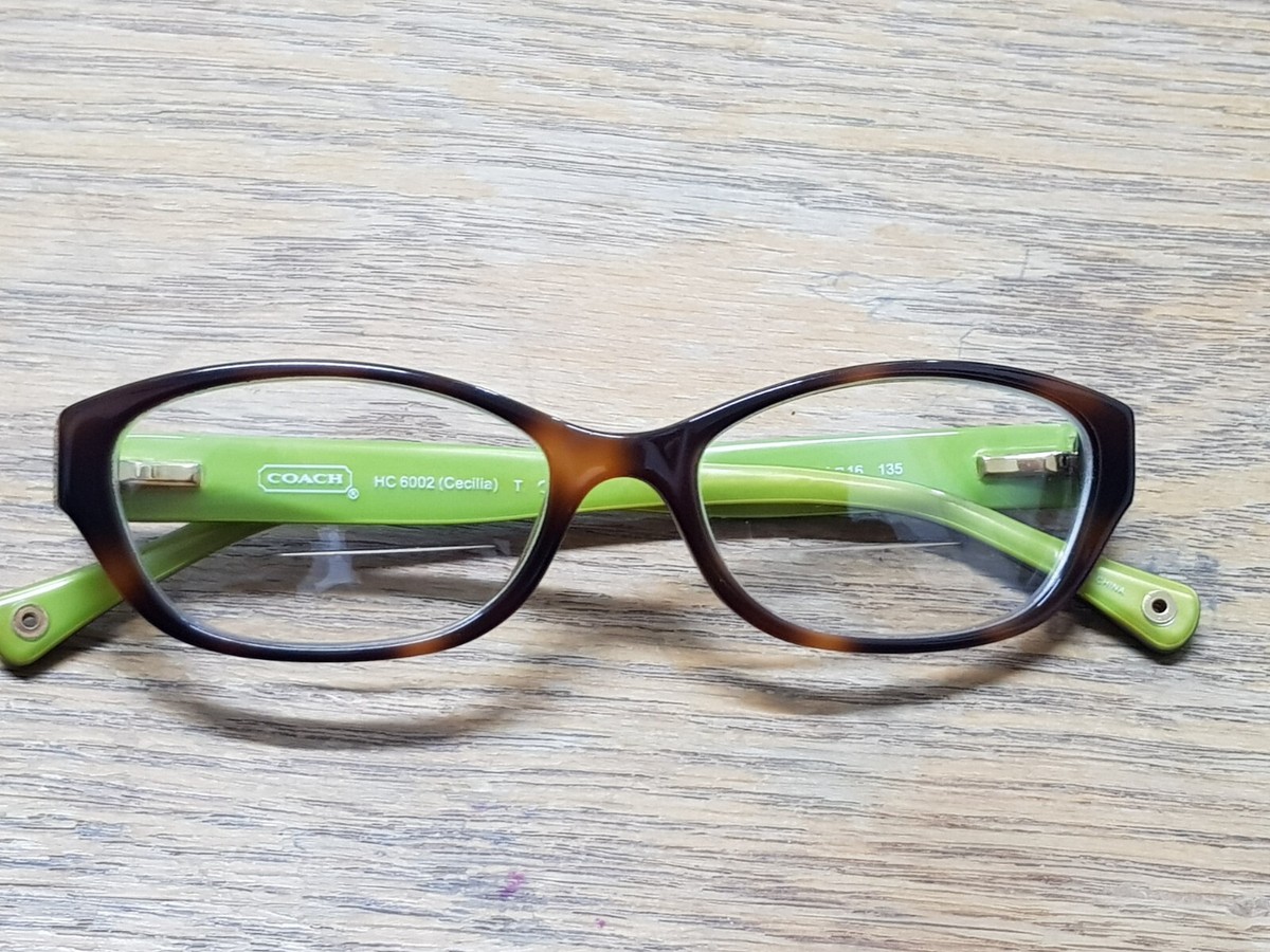 COACH EYEGLASSES FRAMES 5052 TORTOISE HC 6002 CECILIA  display picture 2