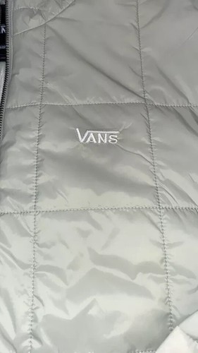 Vans Mandy Half Zip Puffer Jacket New Women’s Size M  w/ pockets #CR W8 - Picture 2 of 8