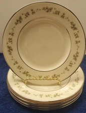 Set of 4 Lenox Brookdale Salad Plates LK