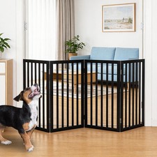 SFJC Dog Gate Indoor, Freestanding Dog Fence for The House, Doorways, Hallway...