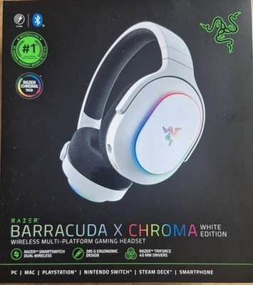 NEU! Razer Barracuda X Chroma White Edition Wireless Gaming Headset OVP