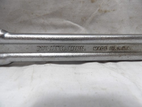Diamond 12" Smooth Jaw Adjustable Wrench L&N RR Made in USA - Afbeelding 5 van 7