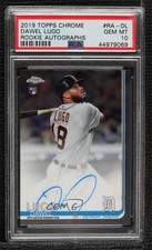 2019 Topps Chrome Rookie Auto Dawel Lugo #RA-DL PSA 10 GEM MT Auto 0i76
