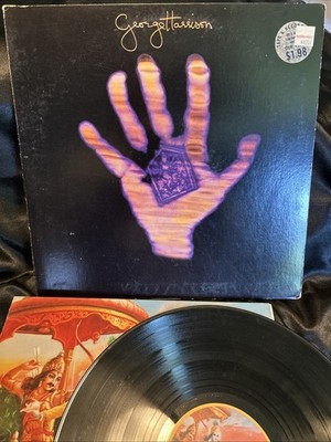 George Harrison ''LIVING IN THE MATERIAL WORLD'' 1973 LP, Insert, Apple, SMAS-3410