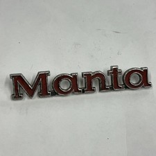 1970 - 75 Opel Manta Emblem Badge Nameplate Oem A2 1970 - 75 Opel Manta Emblem Badge Nameplate Oem A2