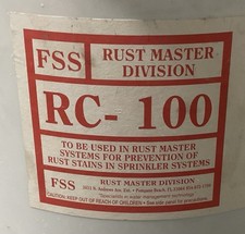 Rust Master Sprinkler System Water Rust Stain Preventer in 5 Gallon Buckets 