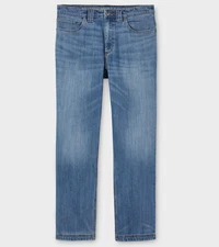 Men's Ballroom Double Flex Relaxed Fit Jeans -Washed Medium Denim