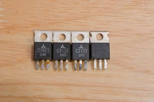 ICOM IC-751A PARTS: MATCHED PAIR MITSUBISHI 2SC3133 RF DRIVER TRANSISTORS LT-OXC