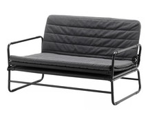 HAMMARN Sofa-bed, Knisa dark grey/black