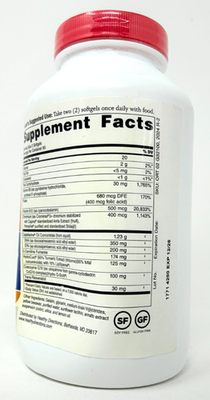 dr sinatra l carnitine Dr. Sinatra Omega Q Plus Max Resveratrol With 100mg of Coq10 - 180 Softgels  for sale online