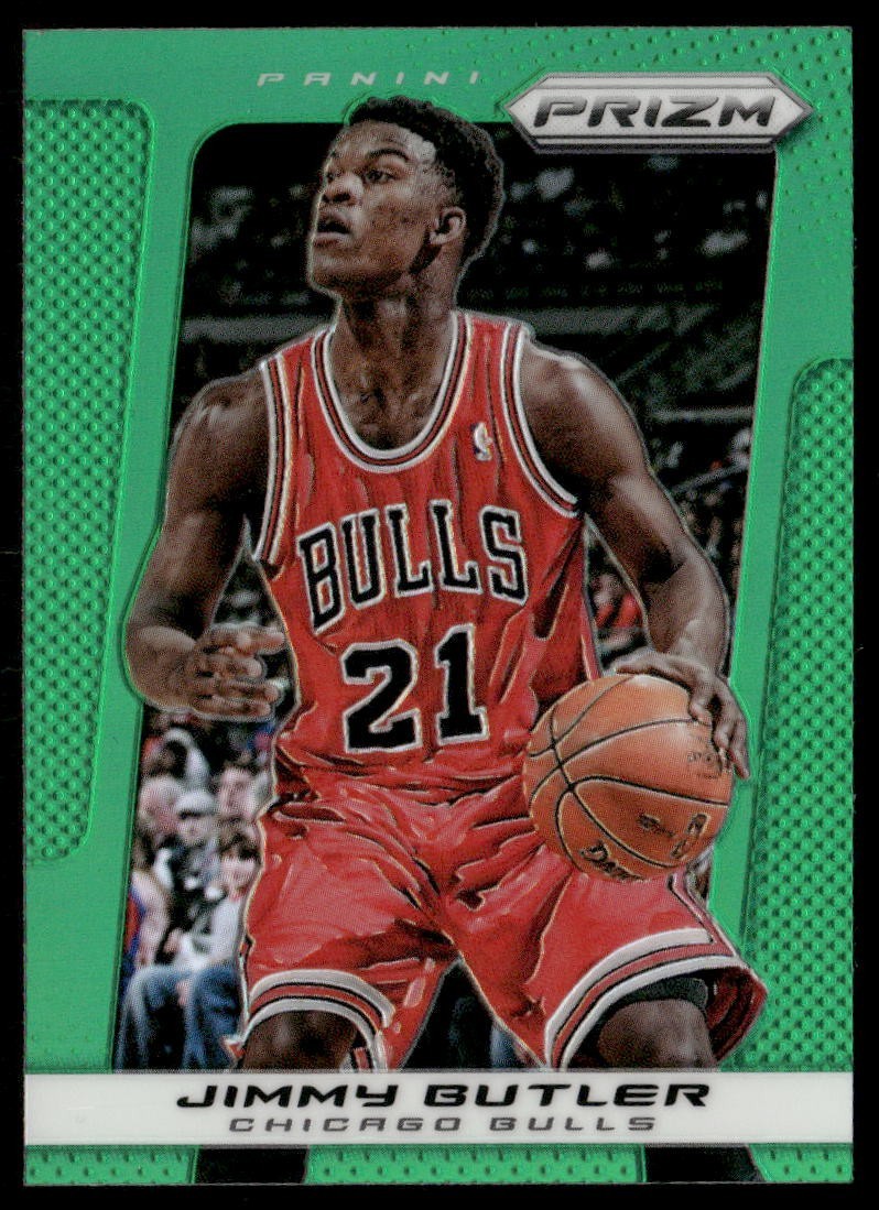 2013-14 Panini Prizm Prizms Green #75 Jimmy Butler