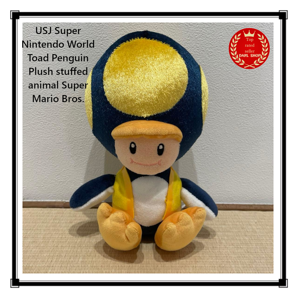 USJ Super Nintendo World Toad Penguin Plush stuffed animal Super