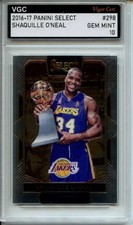 2016-17 PANINI SELECT #298 SHAQUILLE O'NEAL VGC GEM MINT 10 IJ49