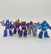 COMBO PACK Blokees Defender Cyclonus, Blitzwing, Shockwave, Astrotrain, Scourge