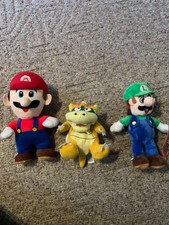 1997 BD A Bowser Plush Vintage - Nintendo 64 N64 with mario and luigi